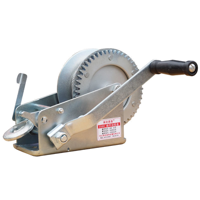 Household Foxy Crane Lift Hand Winch Hand Powered Lift Hoister Small