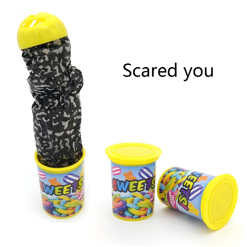 Prank Pranks On The Toy, A Jump Candy Box, Snake Bucket, Bucket With A