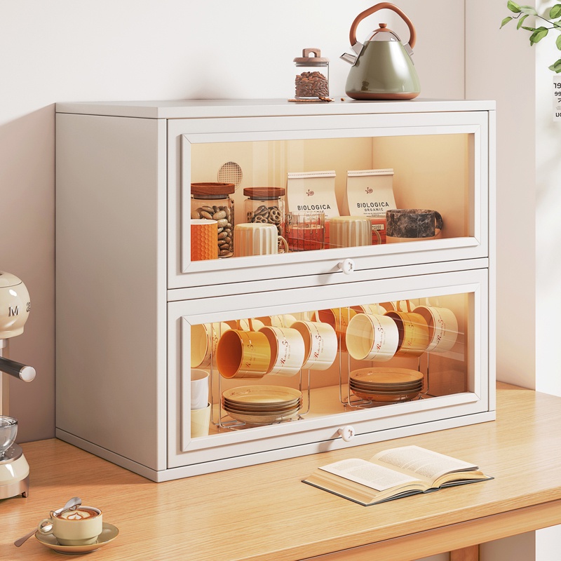 Desktop Holder Cup Holder Cup Storage Rack Table Acrylic Tea Set