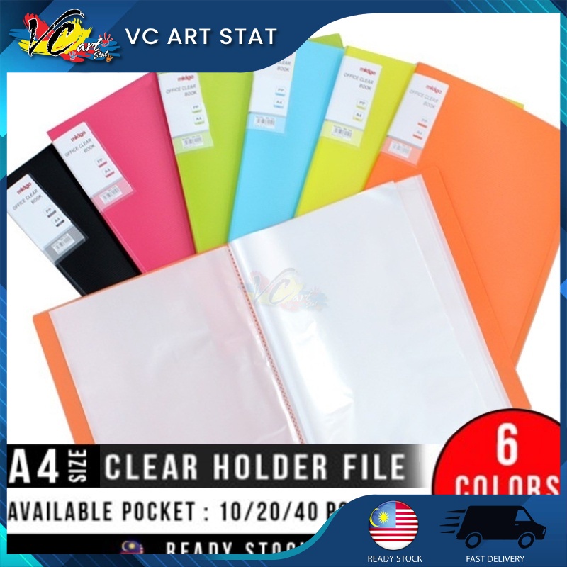 Midgo Clear Holder Management File Folder Certificate Holder A4 Size ...