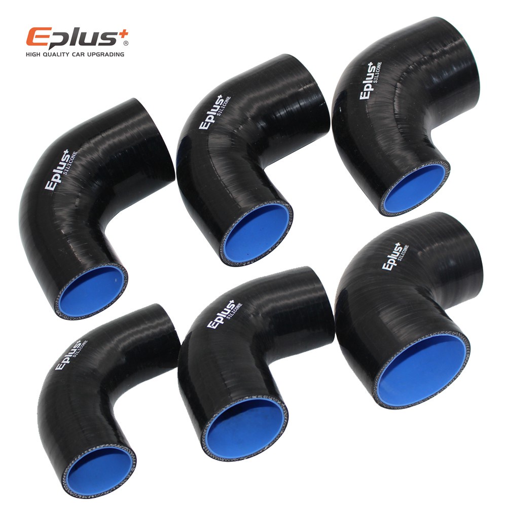 Purpose Quality EPLUS Universal Silicone tubing Hose Connector Intercooler Turbo Intake Pipe Coupler 90 degrees Multi... - Image 3
