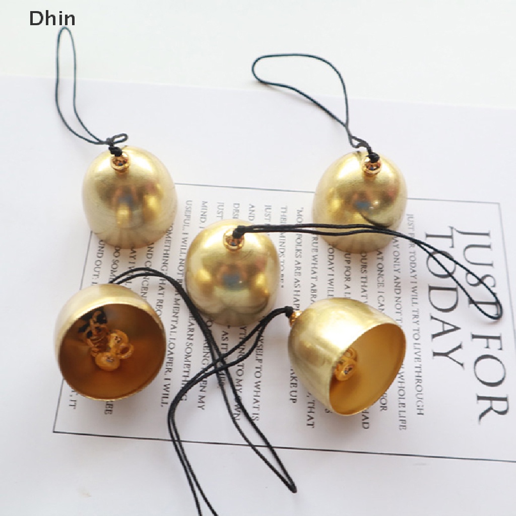 [Dhin] DIY Brass Mini Bell Christmas Metal Bell Decoration Pendant Door Bell Diy Craft COD