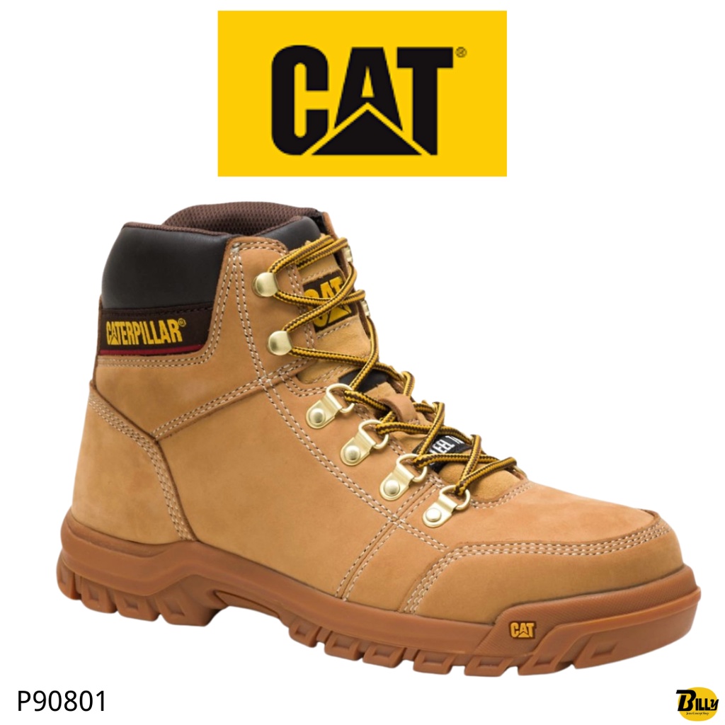CATERPILLAR® Brand Men’s Outline Steel Toe Safety Work Boot (P90801