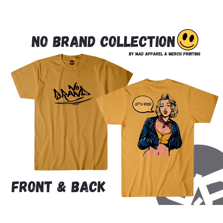 v16 No Brand Collection T-shirt by Mad Apparel & Merch / Lokal Clothing / Streetwear