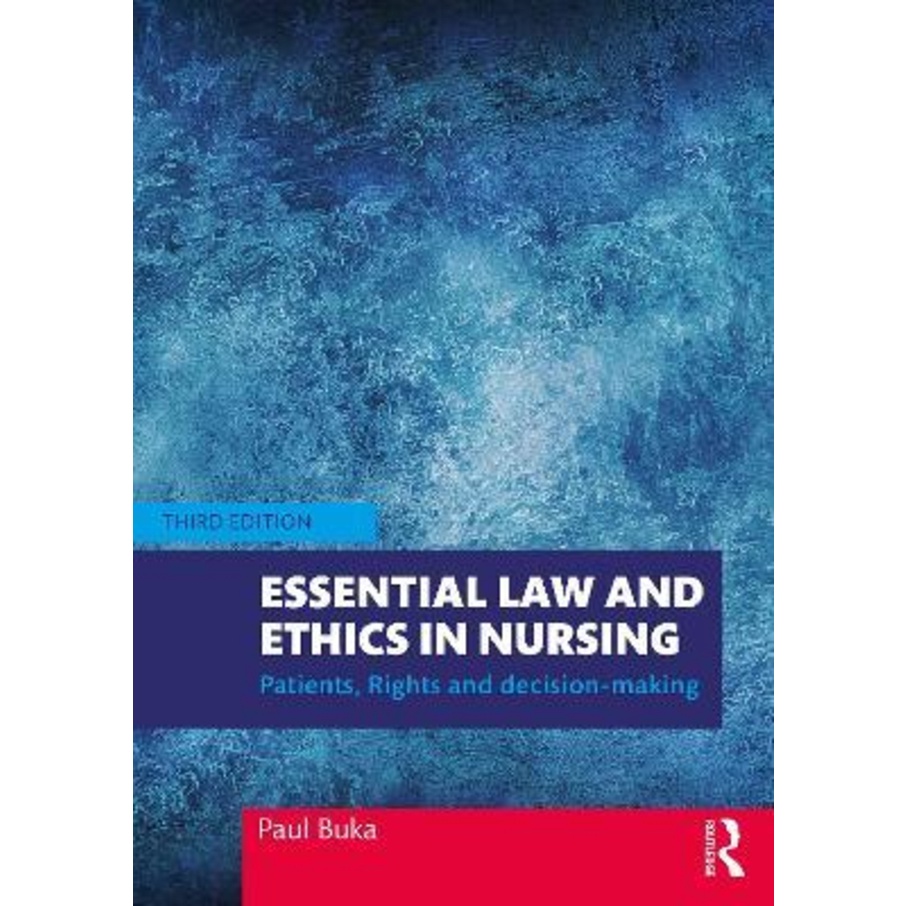 [English - 100% Original] - Essential Law and Ethics in Nursing : Patients, Rights by Paul Buka (UK edition, paperback)