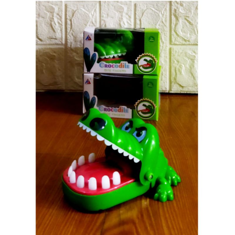 CHILDREN'S TOY CROCODILE BITE FINGERS BITE CROCODILE BITE HJ6612