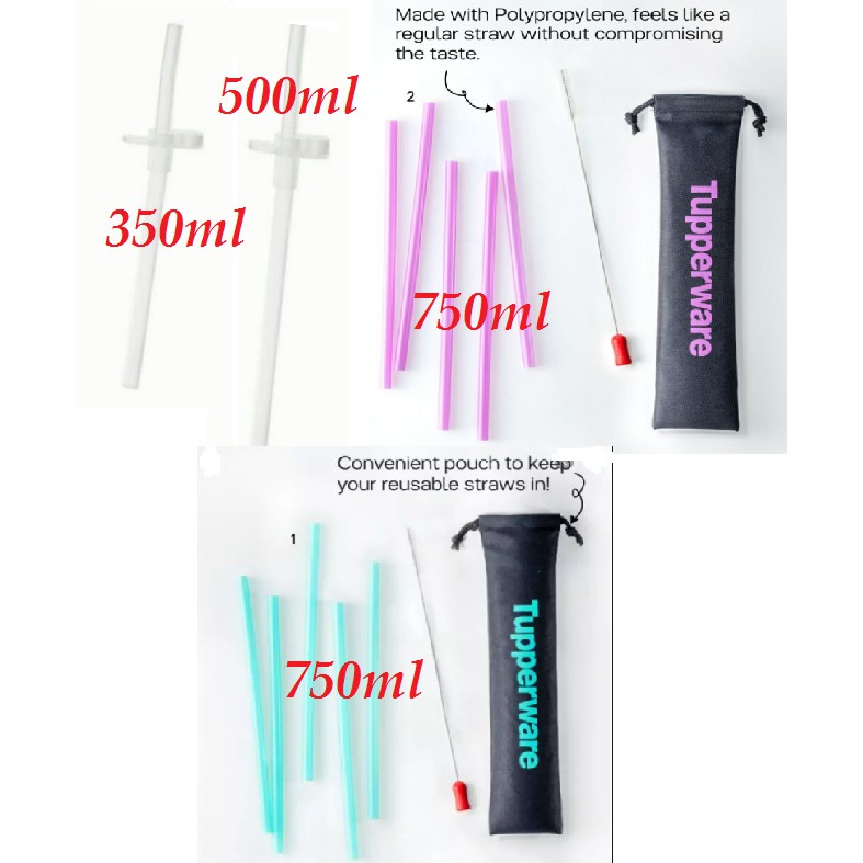 Tupperware straw 750ml/brush Shopee Malaysia