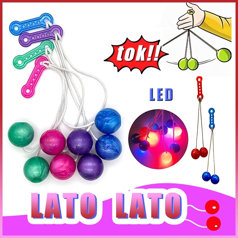 Latto Toy Latto Toy Tok Tok Old School Toy Etek Toy Lato Lato Makasar Shopee Malaysia