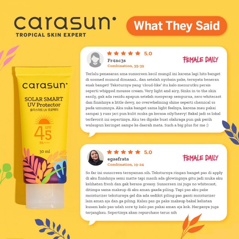 Carasun SOLAR SMART UV PROTECTOR 70ML