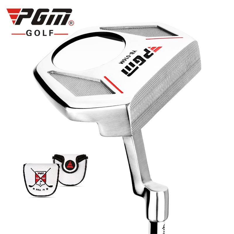 PGM low center of gravity men women right handed golf putter club with ball picking function and locate the line sight design golf club