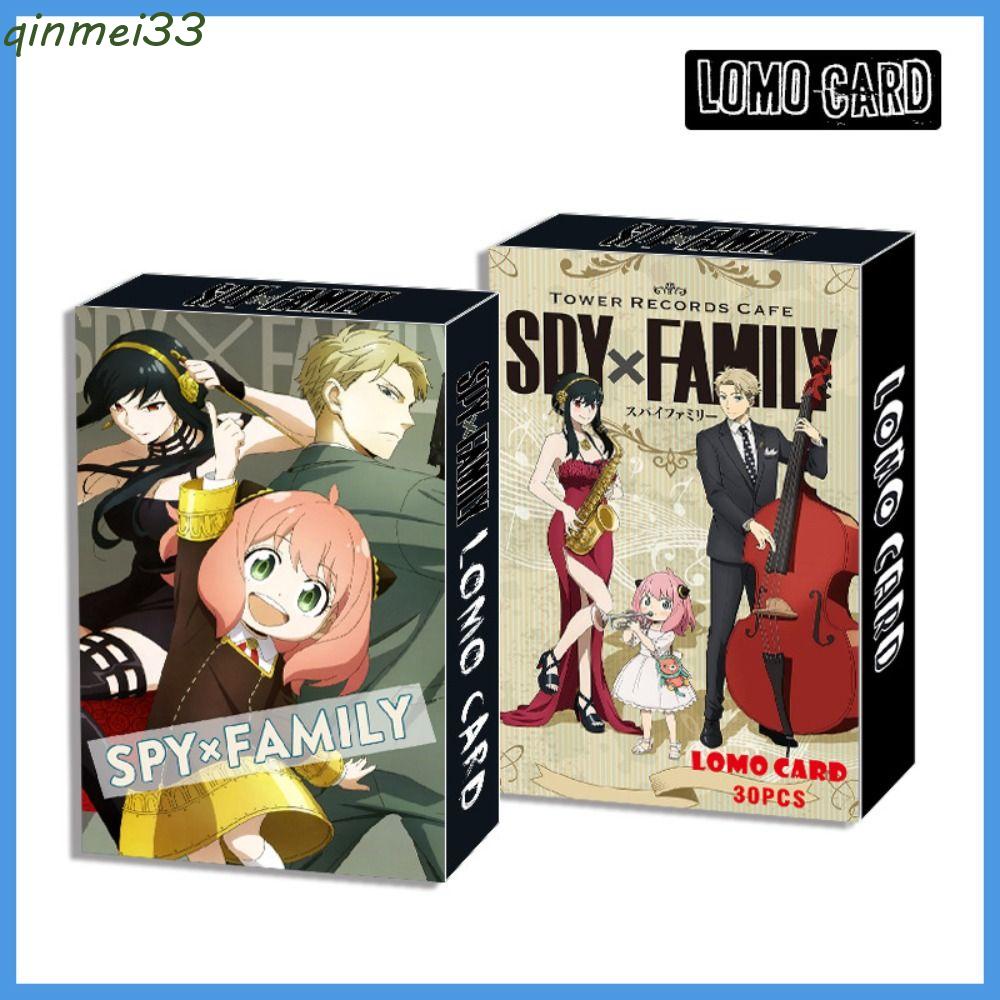 QINMEI Anime LOMO Cards Children 30Pcs/Set Identity V My Hero One's Justice Haikyuu!! SPY×FAMILY Anime Peripherals