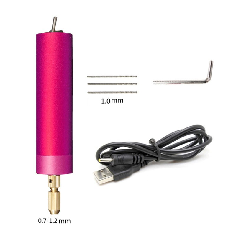 Build Tool REDD Micro Electric Aluminum Portable Handheld Drills Resin Drill Bits Puncher Tools - Image 3