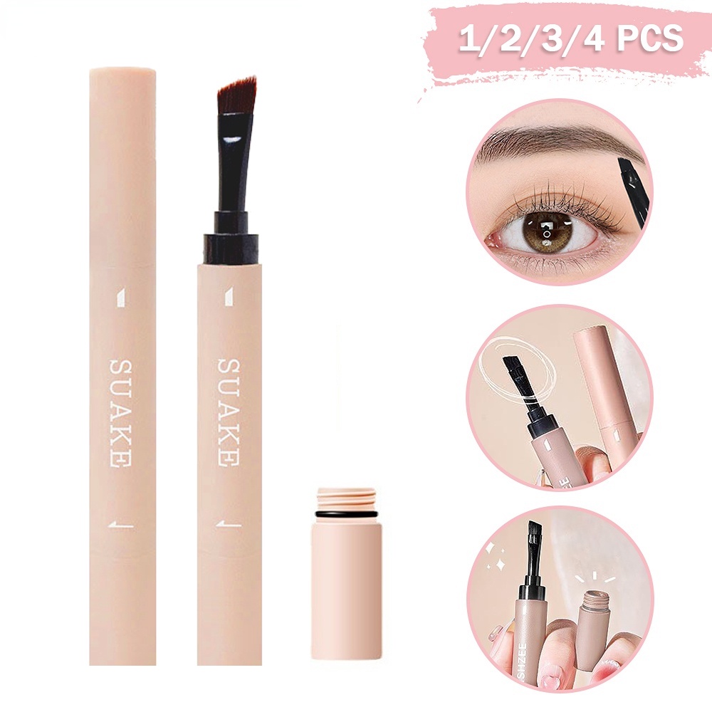 Beauty Glazed Multifunctional 2-in-1 Eyebrow Staining Cream Waterproof and Sweatproof No Fade Natural Three-dimensional Staining Cream Makeup Tool