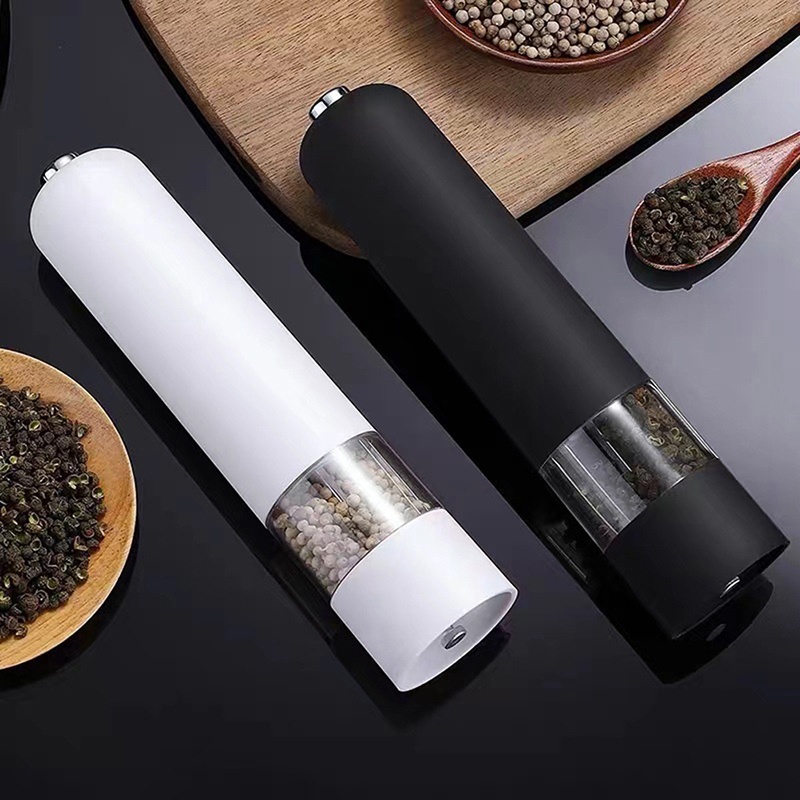 M2Y Electric Salt Pepper Grinders Stainless Steel Automatic Gravity Herb Spice Mill YL2302