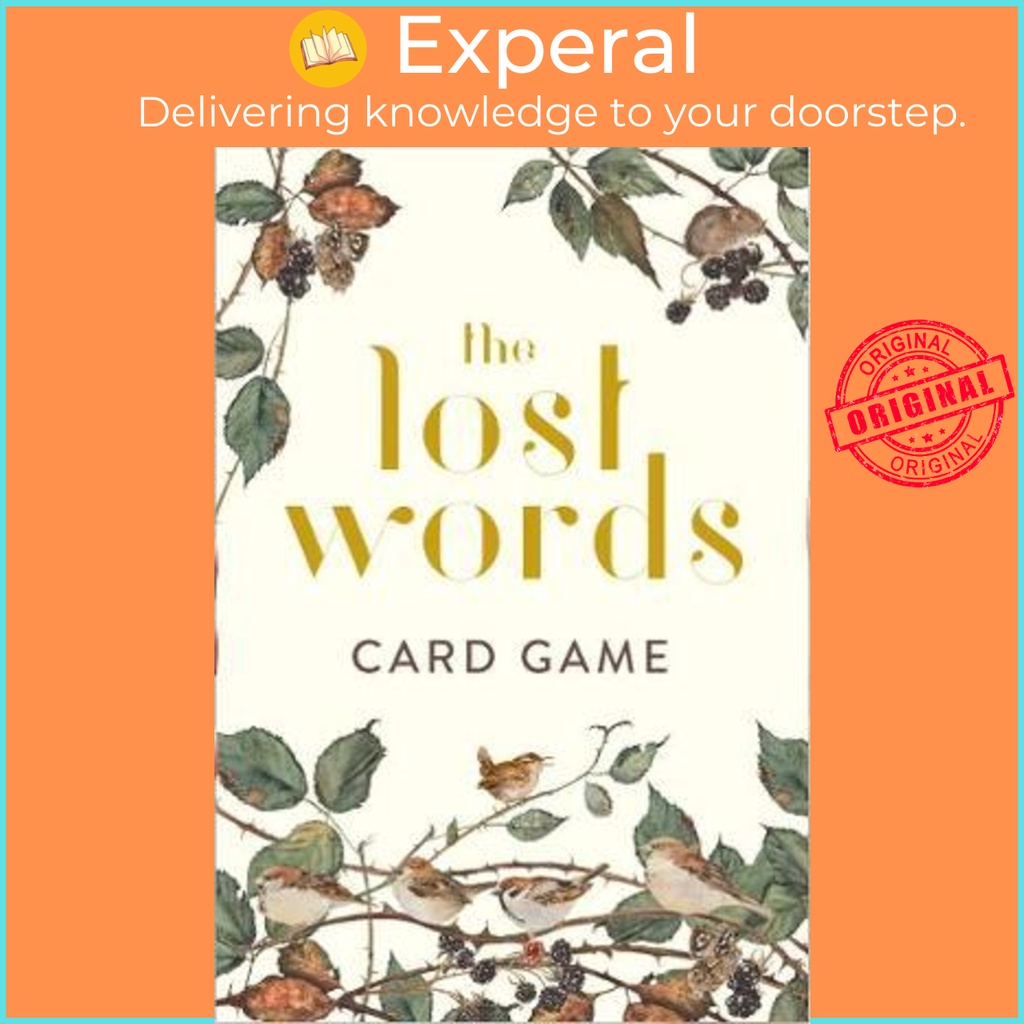 [English - 100% Original] - The Lost Words : Card game by Robert Hyde (UK edition, paperback)