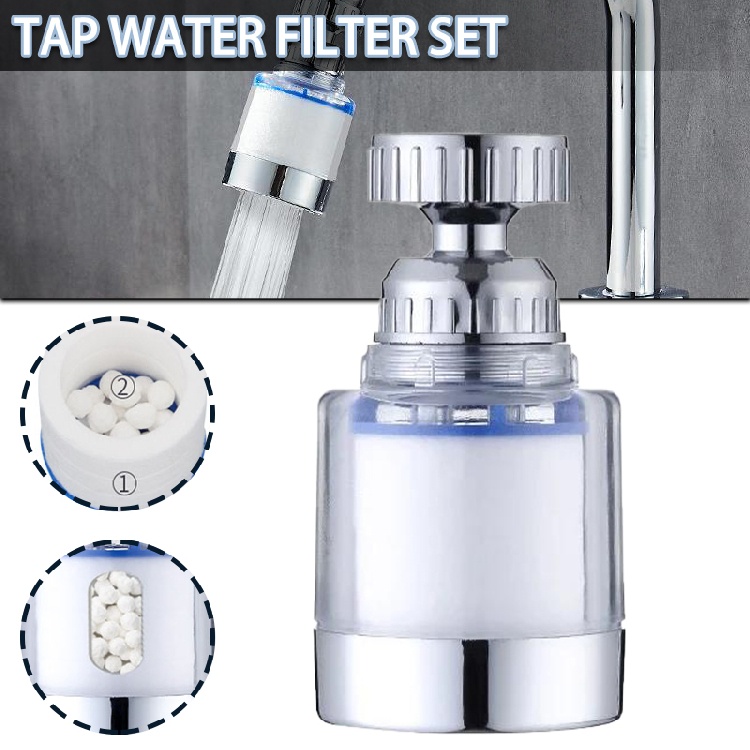 New Water Saving Filter Faucet Filter Cartridges Kitchen Tap Water