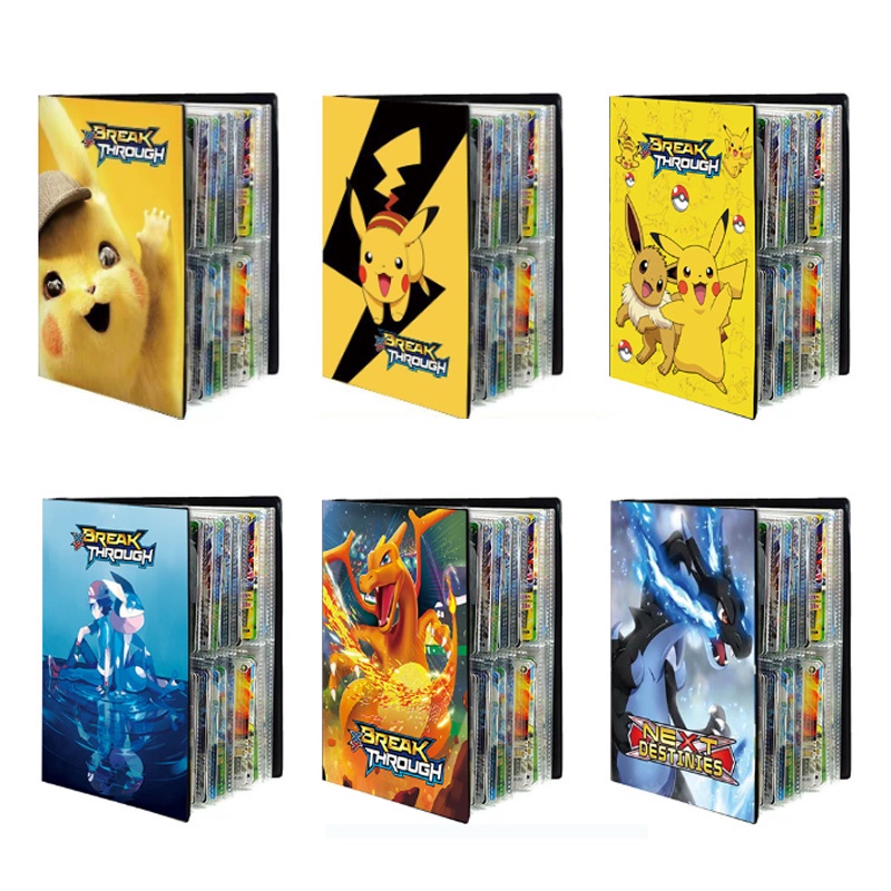 Anime Pokemon kad Album buku koleksi sejuk kartun Anime permainan ...