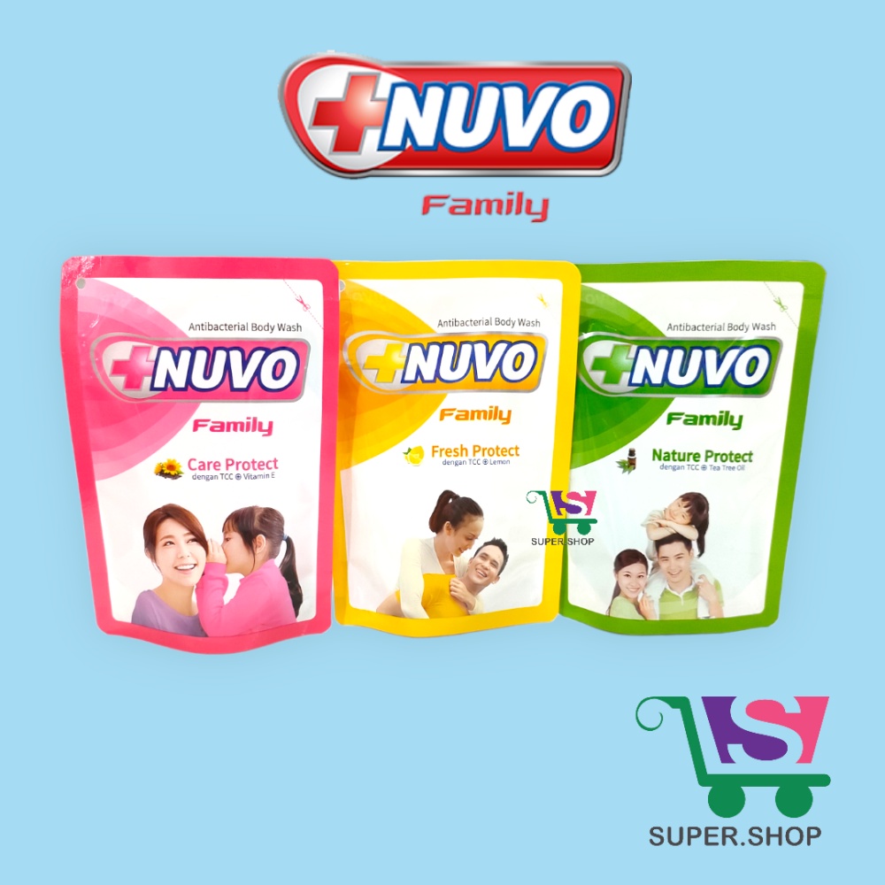 Nuvo Family Antibacterial Body Wash Liquid Soap 60ml Shopee Malaysia