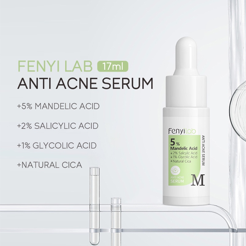 Laikou Fenyi Lab 5 Mandelic Acid Salicylic Acid Serum Anti Acne