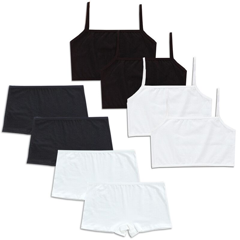 Teenage Clothes Sets Sport Training Bra For Girls Teen Bra Kids Panties Sets 8-14Y