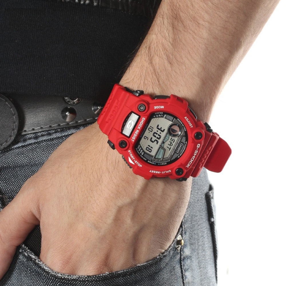 ビッグ割引 CASIO 純正 G-SHOCK G-9300RD-4 ベルベゼ バンド 腕時計