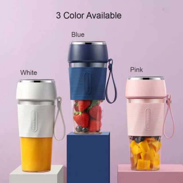 Portable Usb Electric Waterproof Fruit Juicer Cup Bottle Mixer Rechargeable Juice Blender