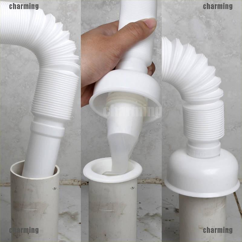 Efficient Drainage Solution: 3PC/Set (4-5cm Pipe) Washing Machine Drain Core Pipe Connector with Sewer Pipe Seal Ring