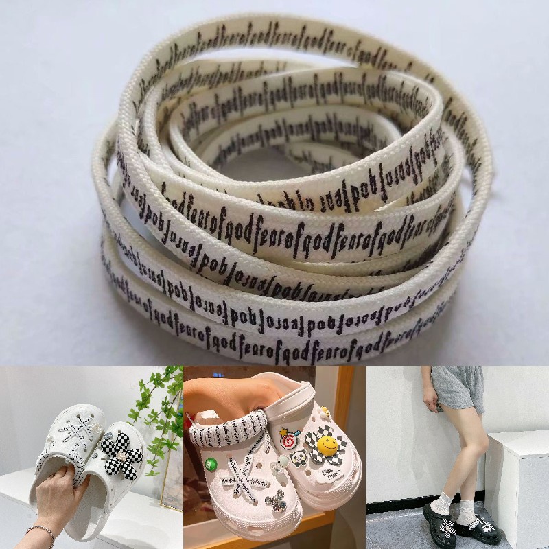 [magic shoelace] for crocs shoes 120cm Shoe Laces Shoes Accessories