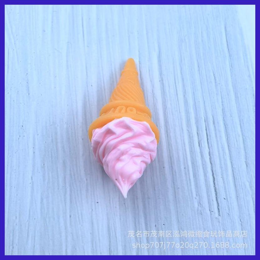 Mini Ice Cream Toy Cute Ice Cream for Kids Play House Food Play Ice