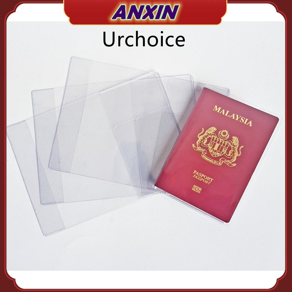 ✨Passport Cover Waterproof Passport Holder Clear Transparent Travel Case Organizer ID Card Travel Protector