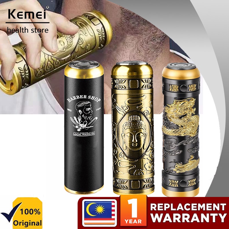 Kemei Electric Shaver Wet and Dry Razor Rechargeable Portable Shaving