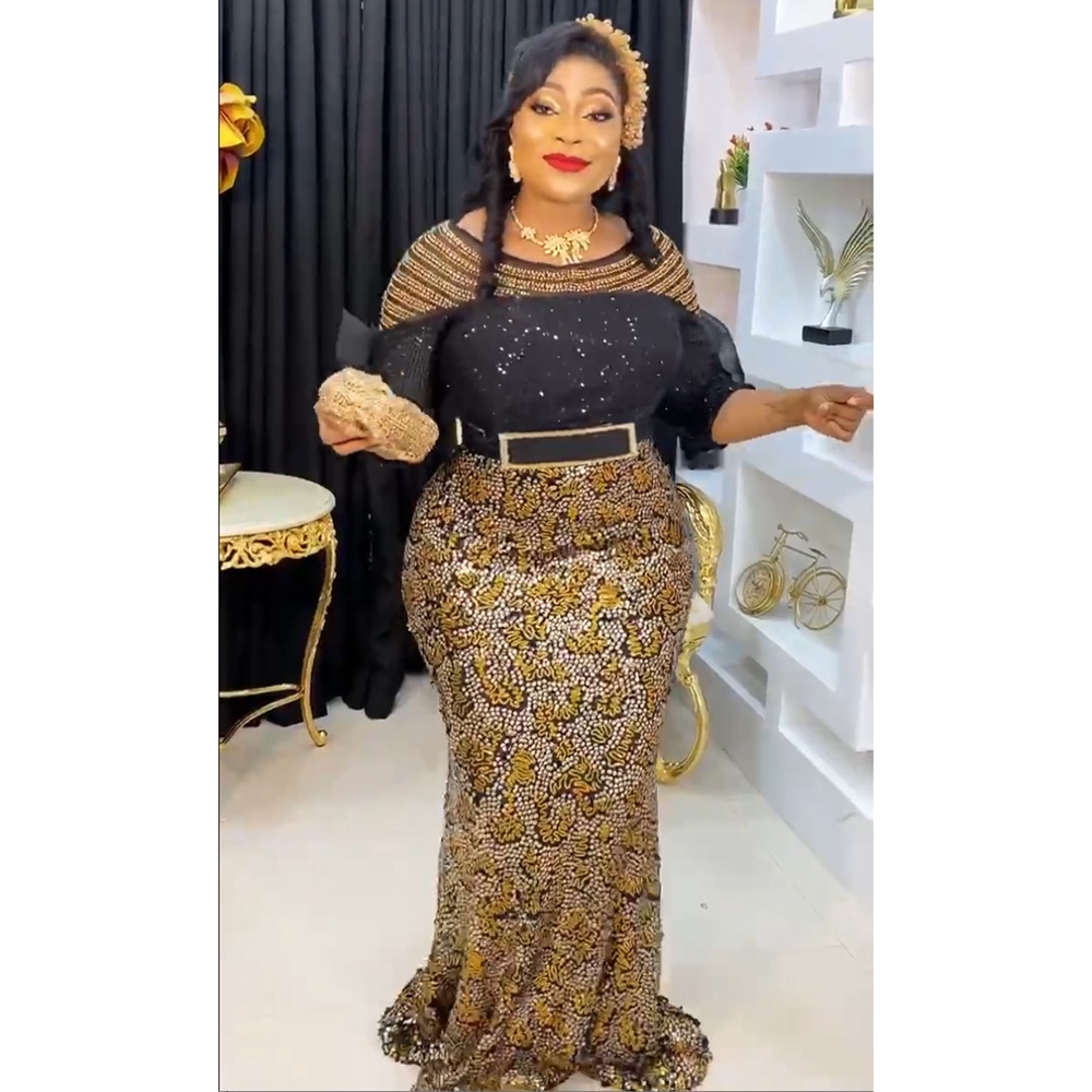 Plus Size African Party Long Dresses for Women 2023 New Dashiki Ankara