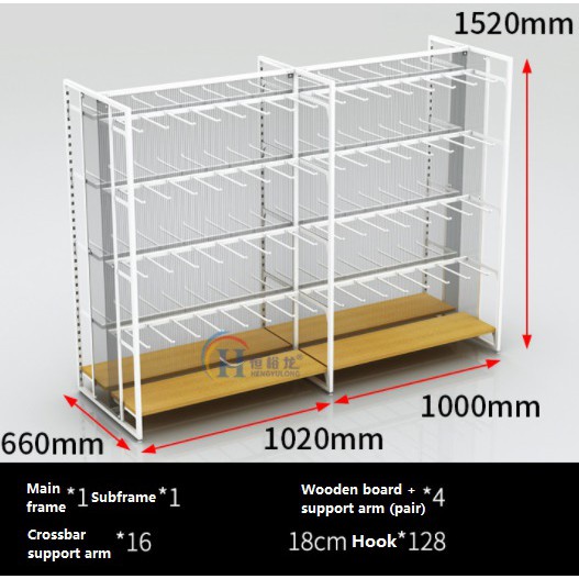 ORGANISERS SHOP DISPLAY RACK WARDROBE MERCHANDISE BIG Besar Space Saver ORGANIZER Phone Case Store Mart Cabinet Rak Hang