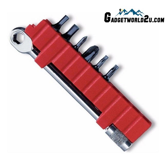 Victorinox Swisstool Accessory Bit Ratchet + 6 Bits + Case 3.0306 Shopee Malaysia