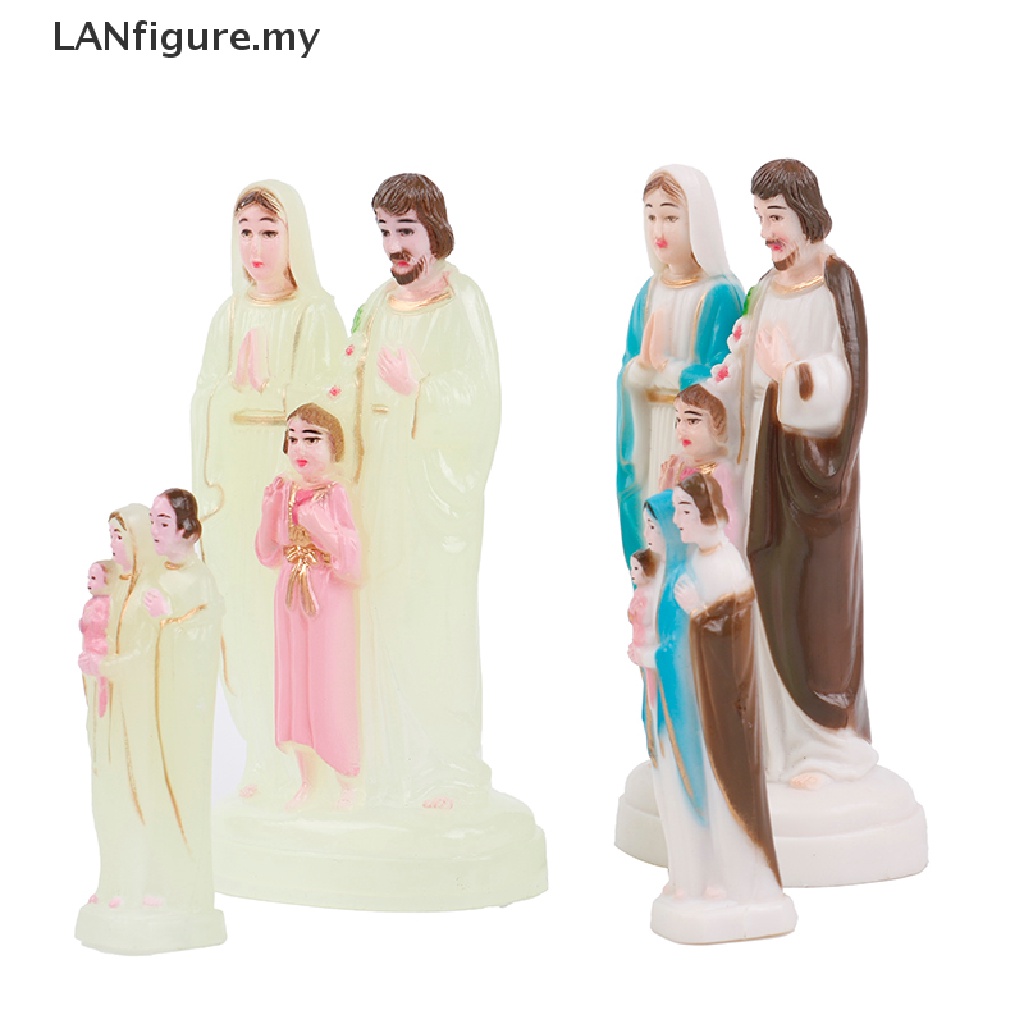 LANfigure Jesus Statue Virgin Mary Statue Decor Catholic Christian Souvenirs Home Decor .