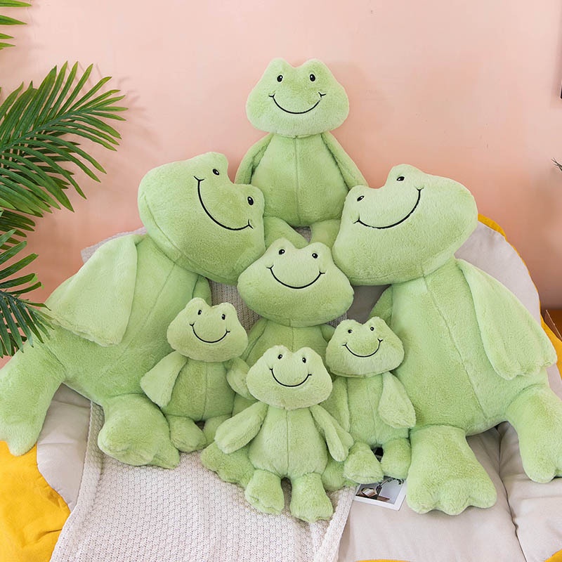 Best Selling Smiling Frog Internet Celebrity Plush Children's Toy Gift Toy Plush Toy Pillow Tsum My Little Pony Plush Toy Boy Girl Birthday Gift