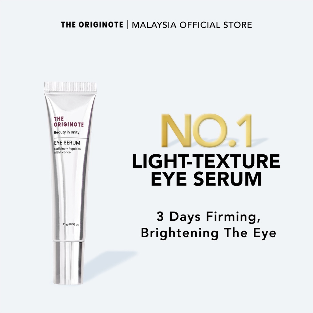 The Originote Eye Cream Serum with Caffeine+Peptides (15g)