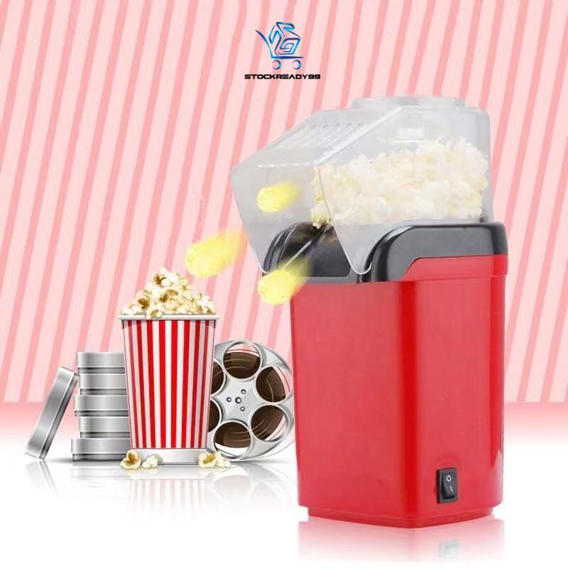 SR99. Electric Popcorn Maker Household Automatic Machine Air Blowing Popper 家用电动爆米花机