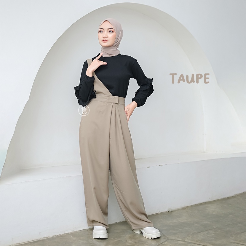 Tsabine - Kana Women's Jumpsuit Overalls Korean Style Premium Plain Jumpsuit