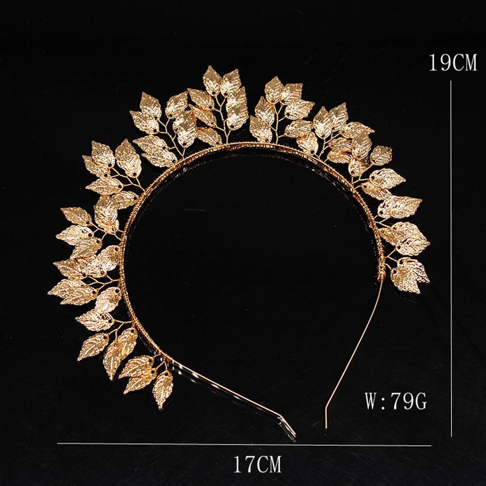 KL READY STOCK Bridal Hair Accessories Leaf Headbands Golden Leaves Headband Tiaras Wedding Crown Jewelry Headdress