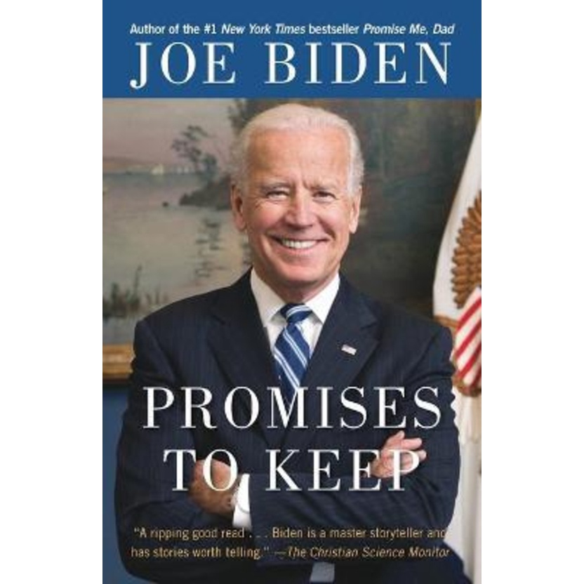 [English - 100% Original] - Promises to Keep by Joe Biden (US edition, paperback)