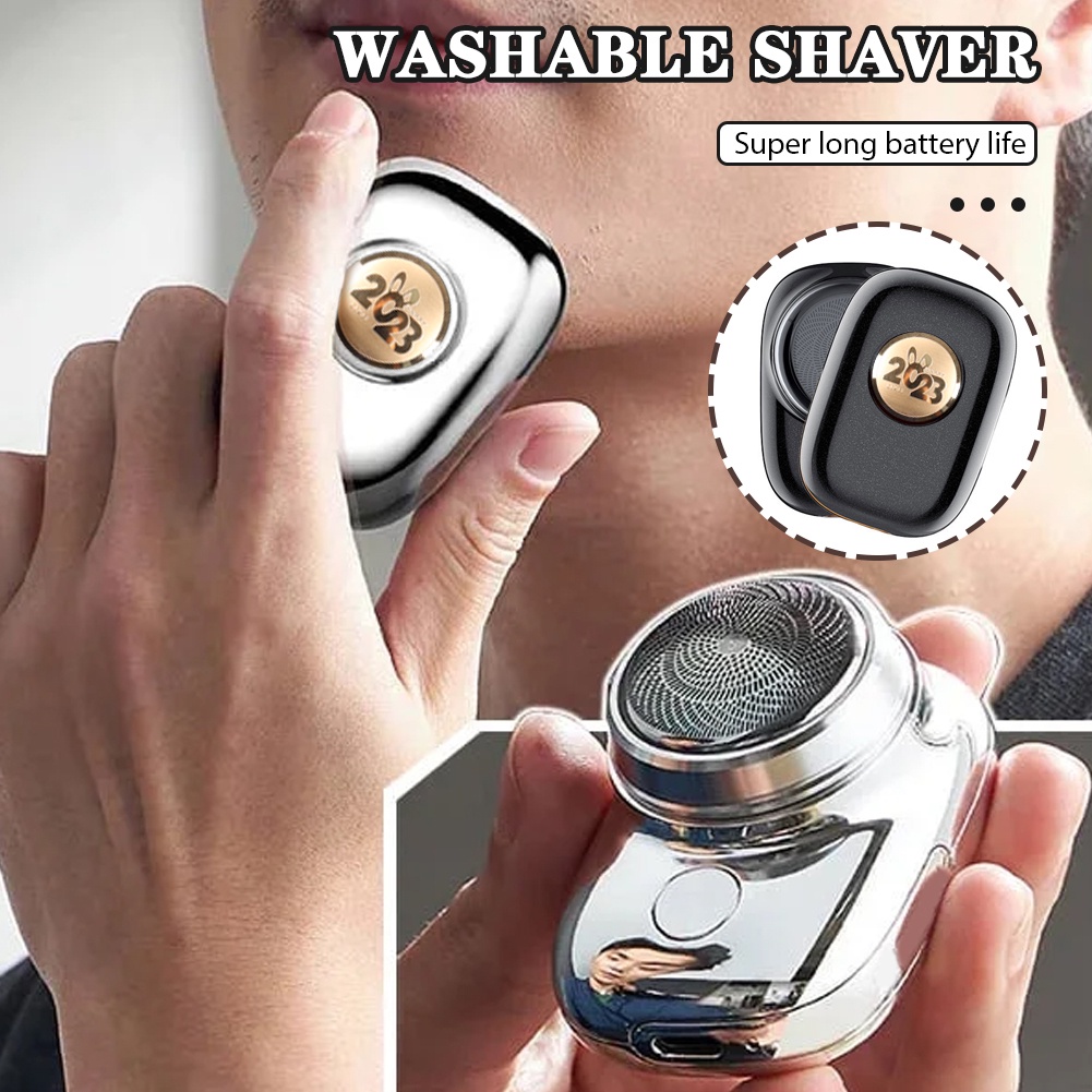 Original Mini-shave Portable Electric Shaver Waterproof Face Cordless Shavers for Travel