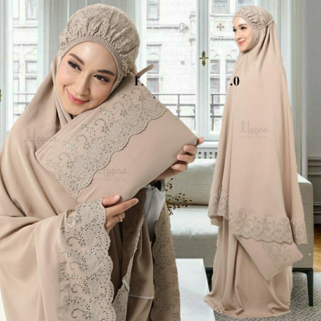 Trendy Accessory Enhance Your Eid al-Fitr Elegance Exquisite Mukenas Ideal Travelers! Telekung Bag Included Style Casual - Image 4