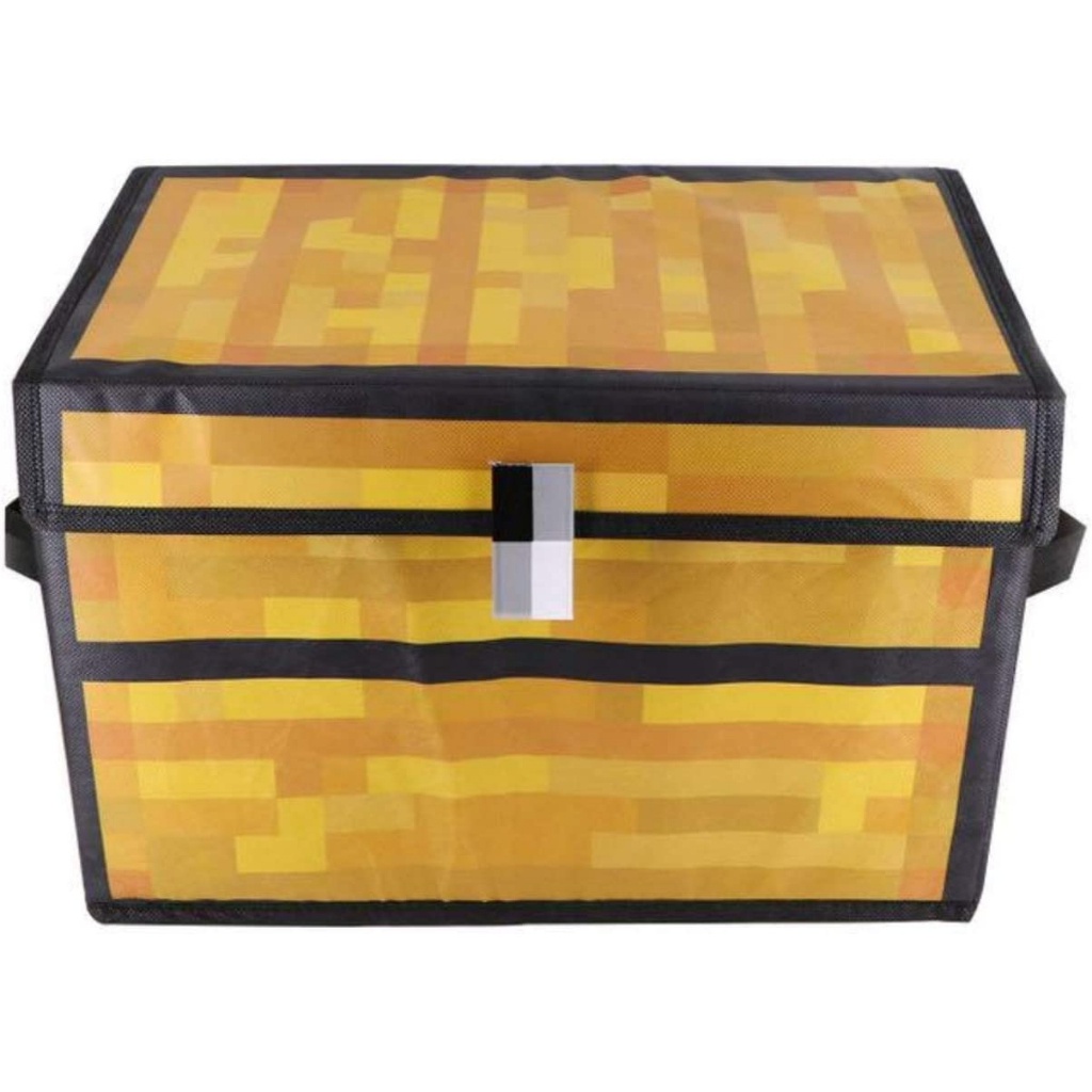 Minecraft Treasure Chest children's toy storage box folding storage box