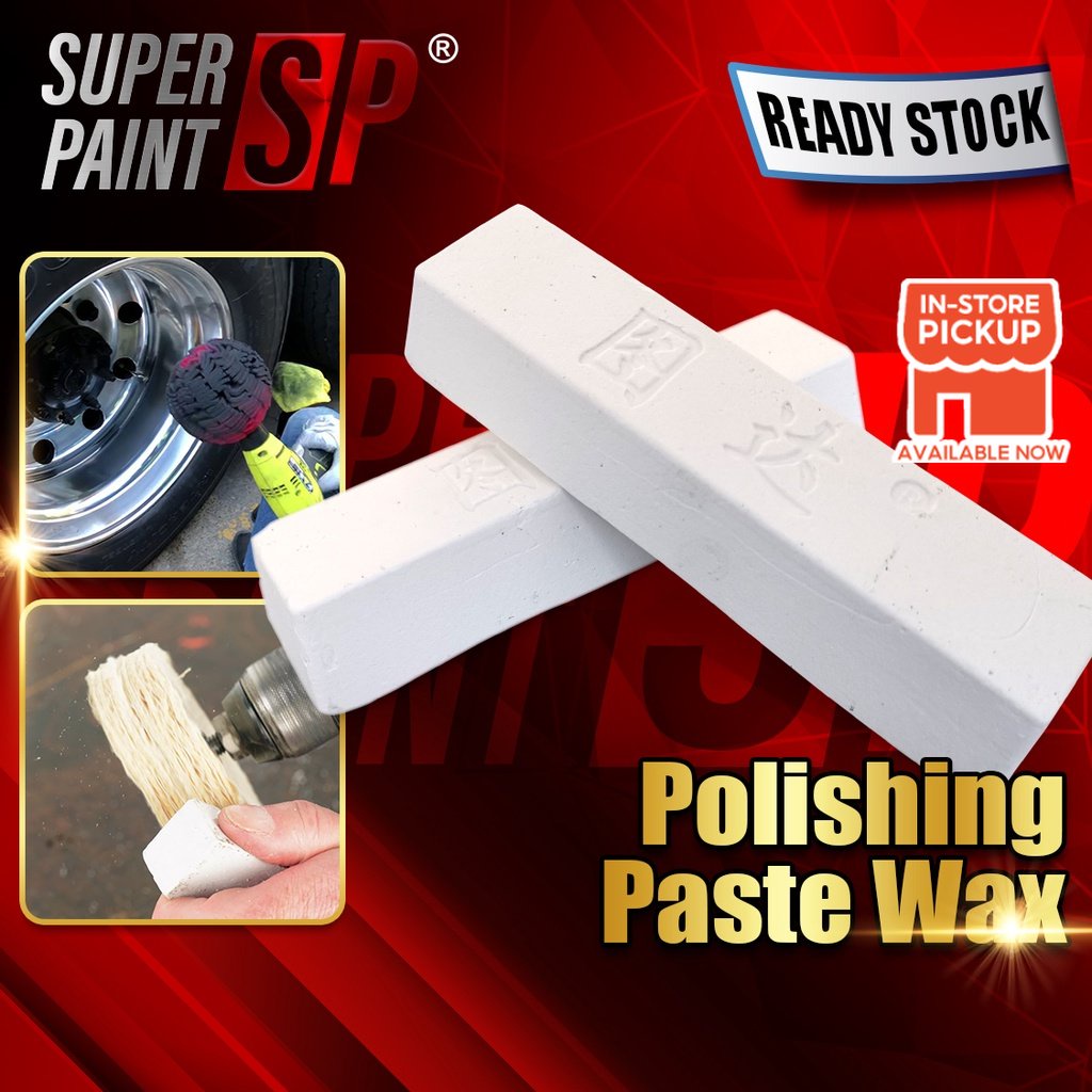 ( Grade AA ) Polishing Paste Wax Compound 450g WHITE Abrasive Paste