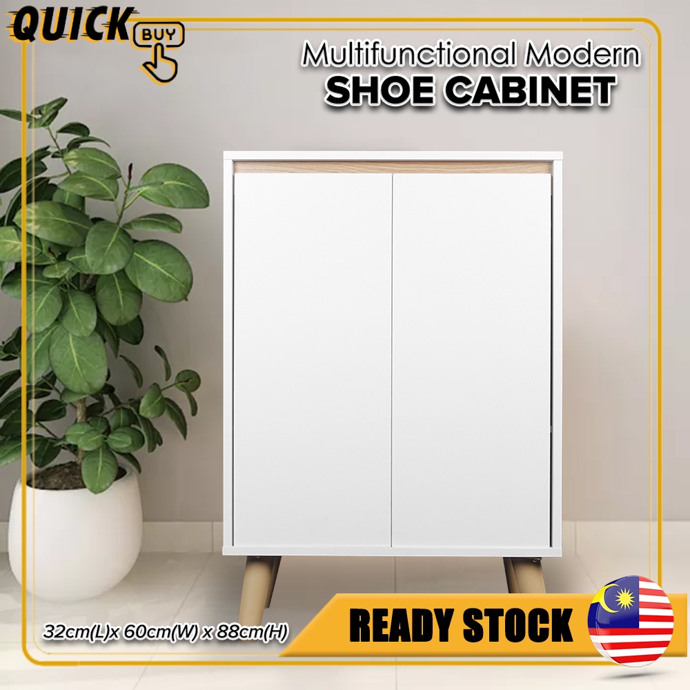 QB HP061 Shoe Cabinet With Door Designer Grade Side Cabinet Kabinet ...