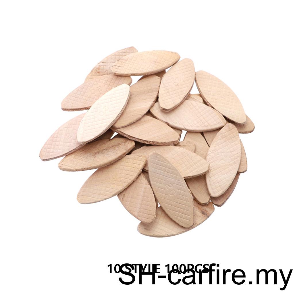 100 Pieces/Set Wood Jointing Biscuits Replacement Assortment Jointer