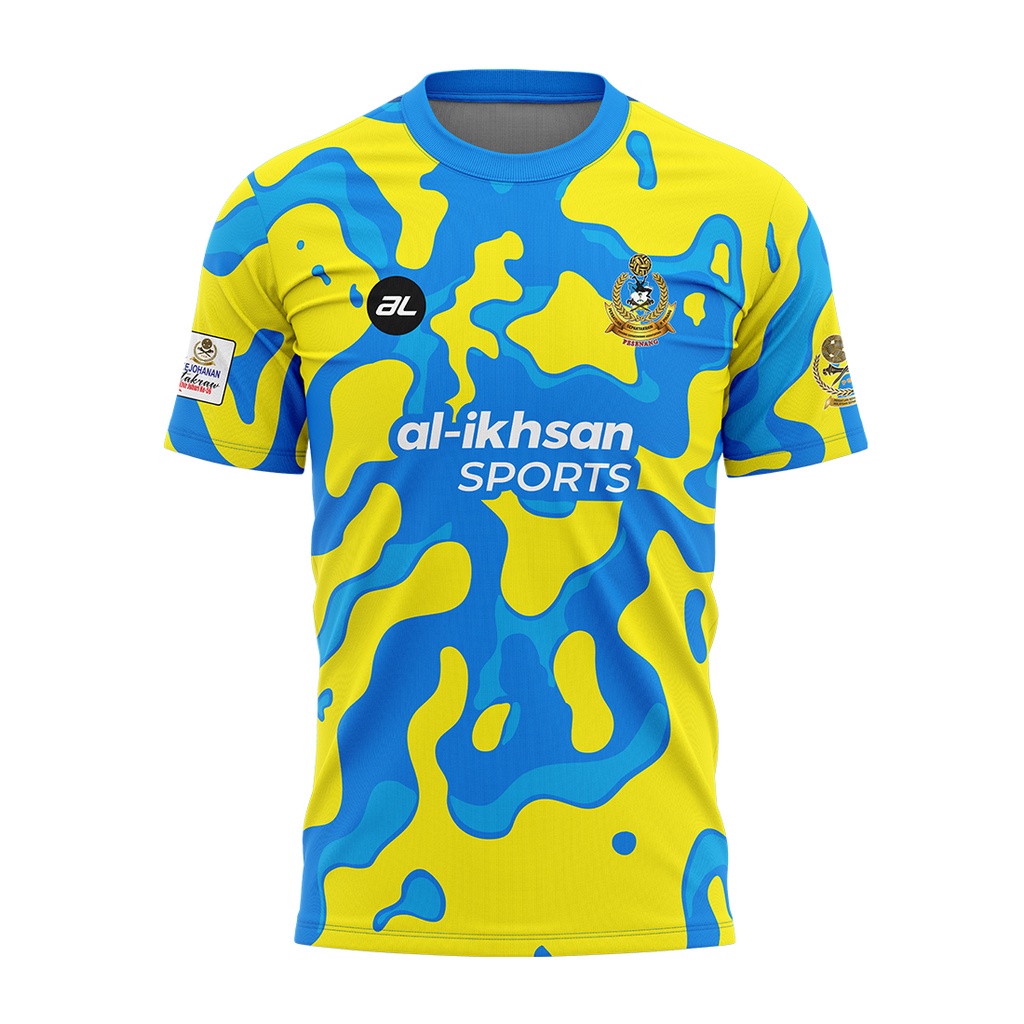 AL PIALA EMAS KHIR JOHARI PULAU PINANG AWAY MEN'S JERSEY YELLOW