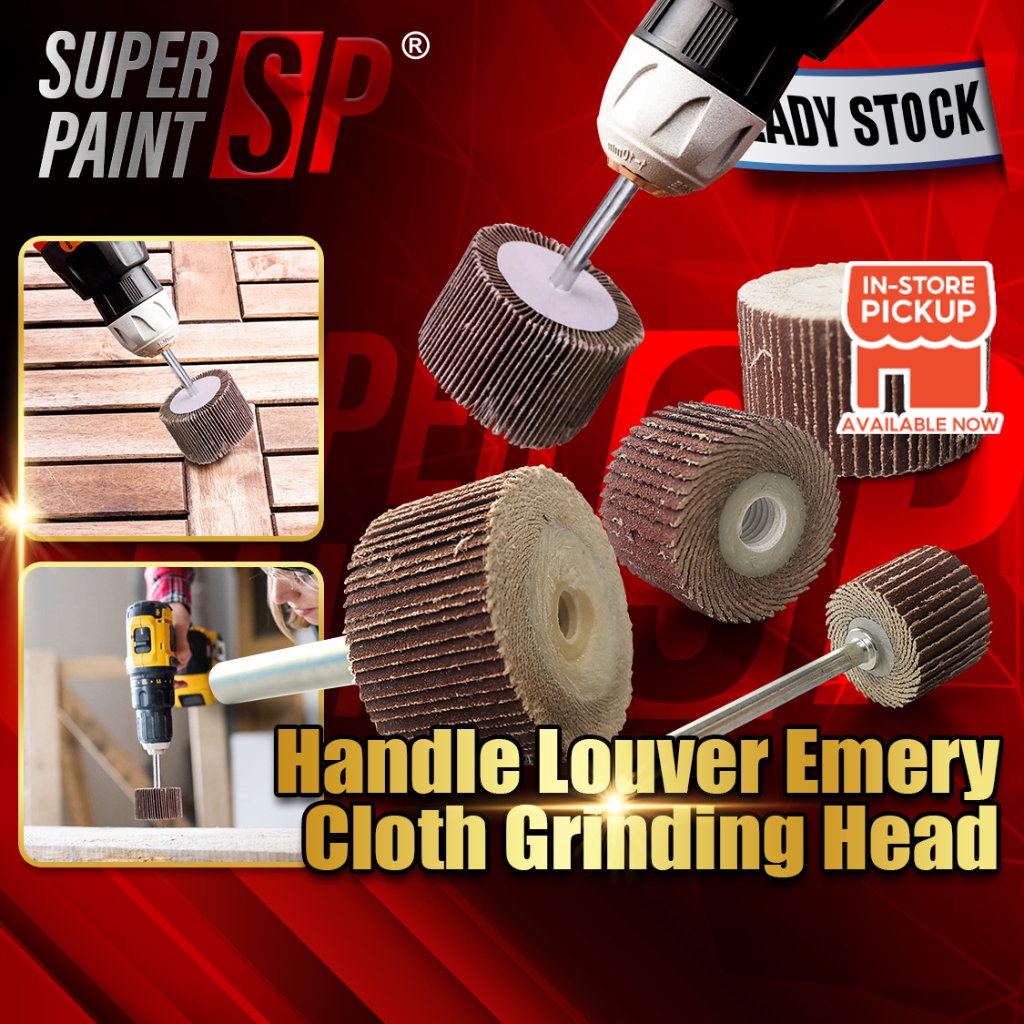 3mm/6mm Flap Wheel Sanding Sandpaper Grinding Head Burr Rotary Tool