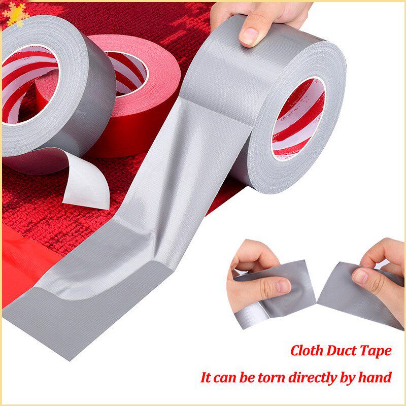 Strong Cloth Duct Tape Carpet High Viscosity Floor Tapes Adhesive 10meter Singlesided Width 3/4